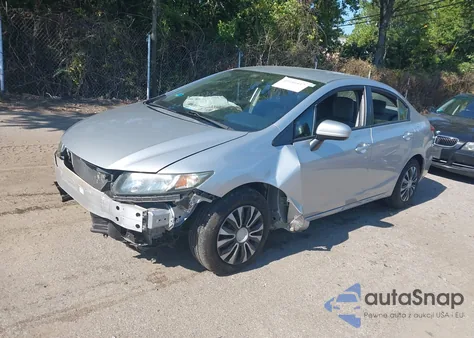 2014 Honda Civic Lx из США, поврежденный, VIN 2HGFB2F57EH546687